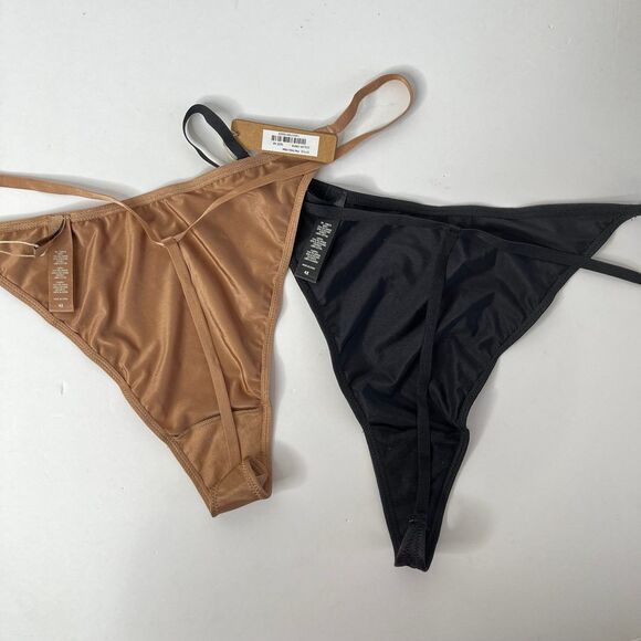 NWT 2 Pairs Skims Fits Everybody T-String Thong Panties Size 4X #428 - Picture 5 of 8